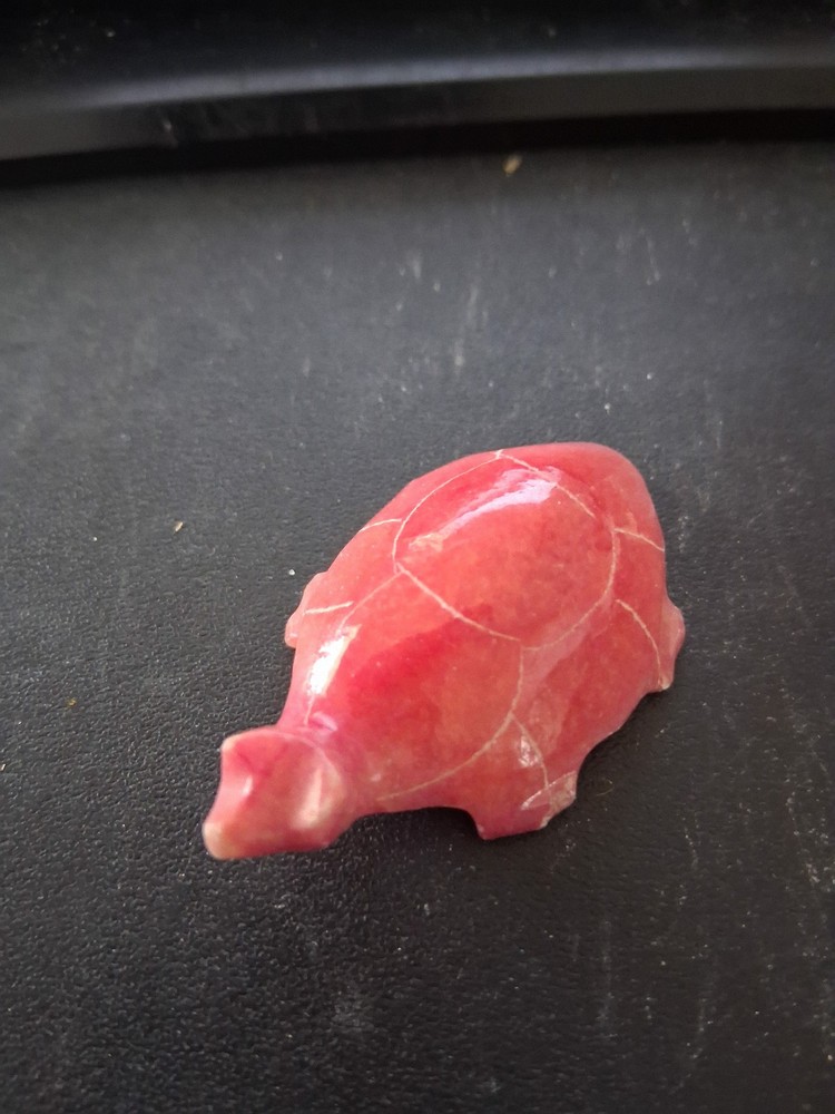 ROCK TURTLE RED VERY SMALL