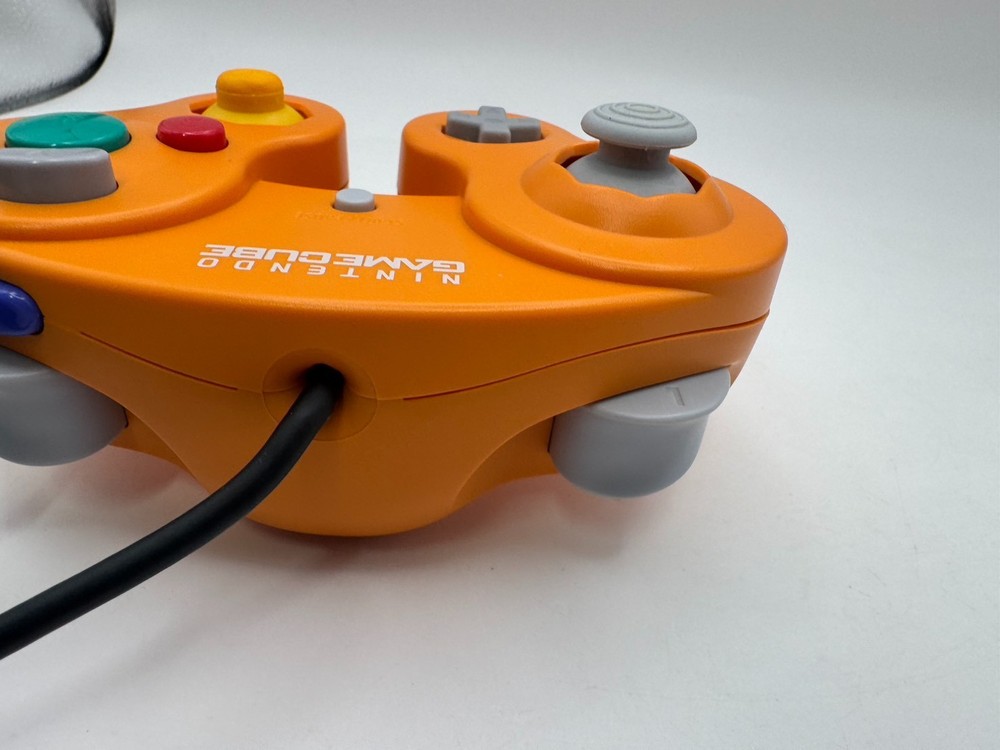 Nintendo GameCube Controller Orange DOL-003 Wired Controller Japan