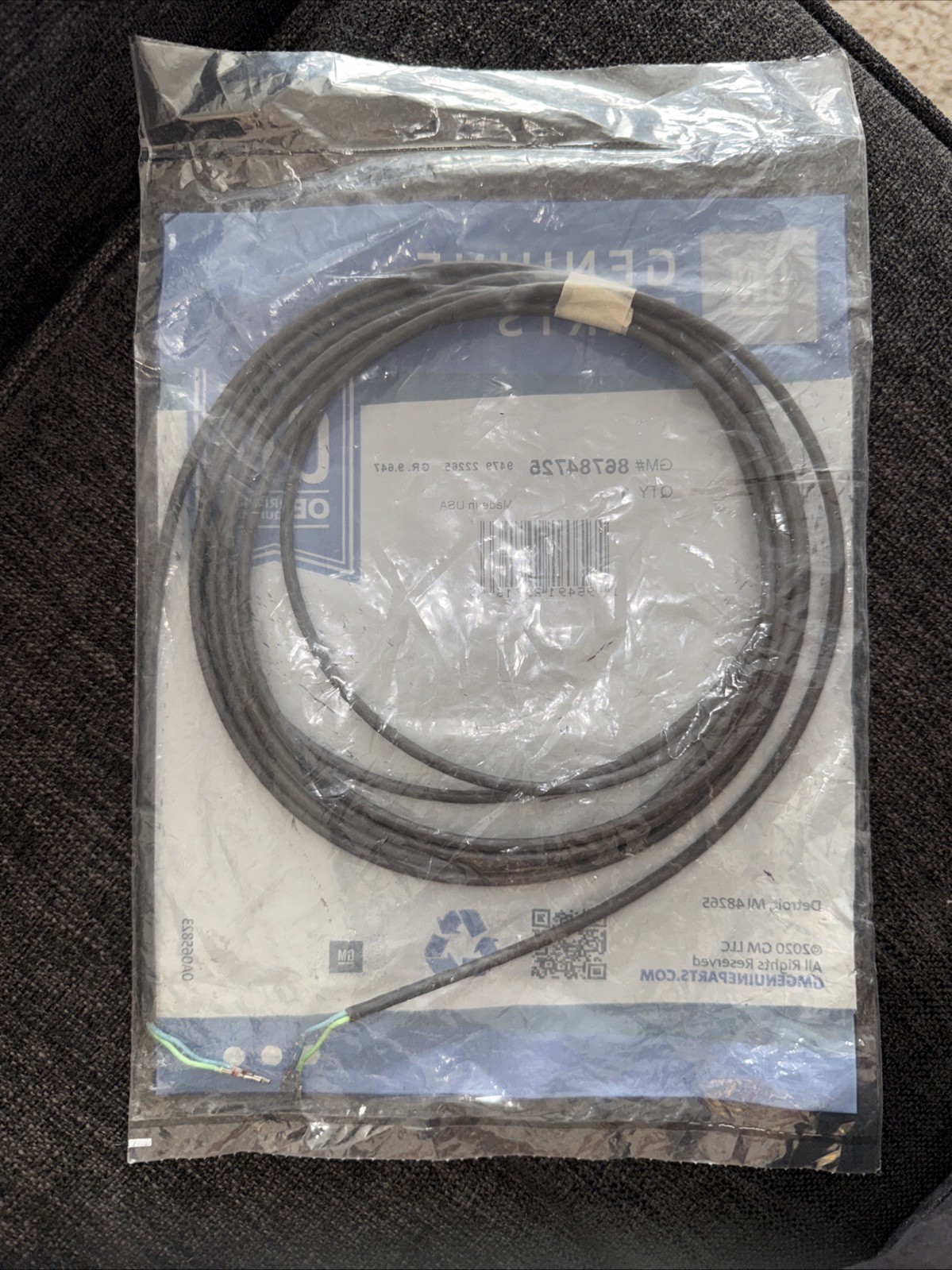 Genuine GM F Cable 86784725 High Speed Data Cable - Sealed
