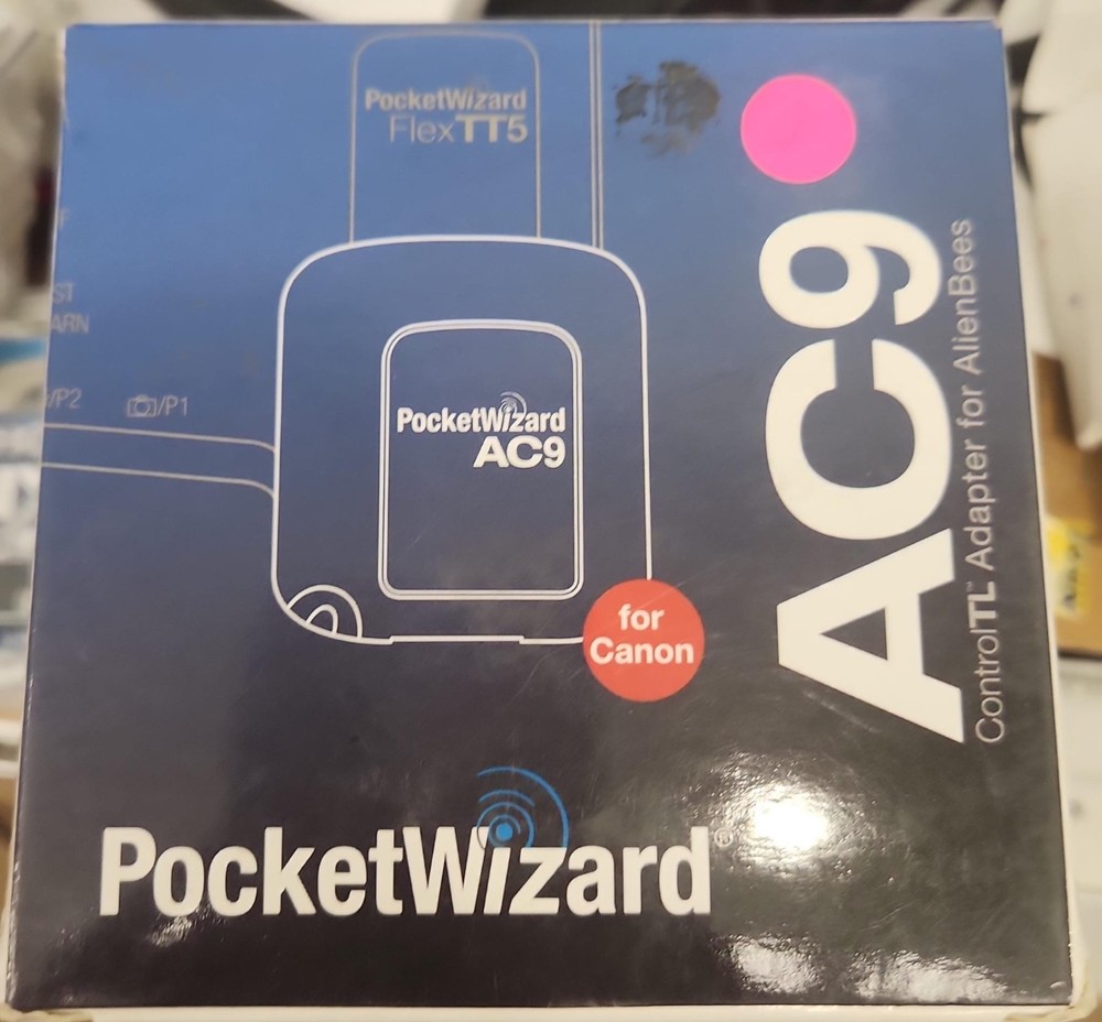 Pocket Wizard Flex TT5 AC9 Control Adapter For AlienBees Open box