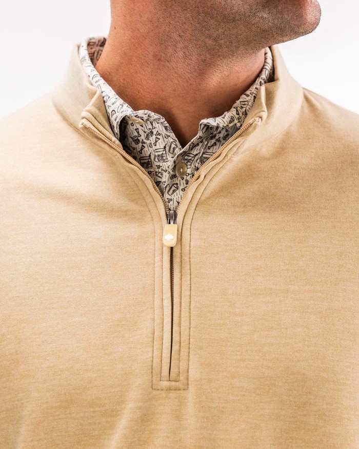 PINS AND ACES PLAYER PREFERRED™ PULLOVER - SAND SIZE SMALL NWT