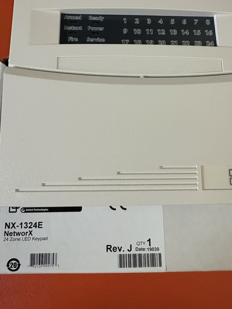 GE NX-1324E LED Keypad