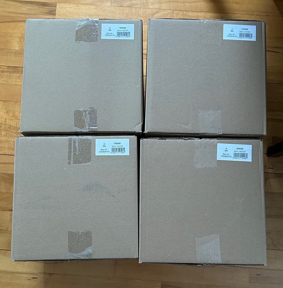 Lighthouse LS4/32 Stock Book DEAL#A (Case of 5) White Pages - Sealed