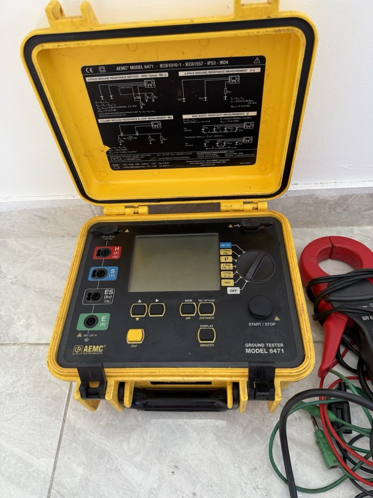 AEMC Model 6471 Ground Tester