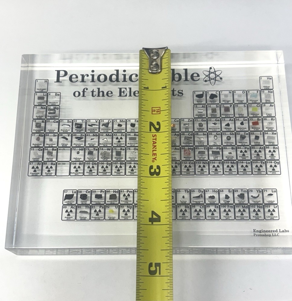 Engineered Labs Heritage Periodic Table Collector's Edition 85 Elements