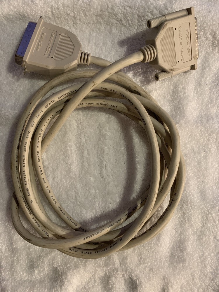 HEWLETT PACKARD C2951A PARALLEL INTERFACE PRINTER CABLE