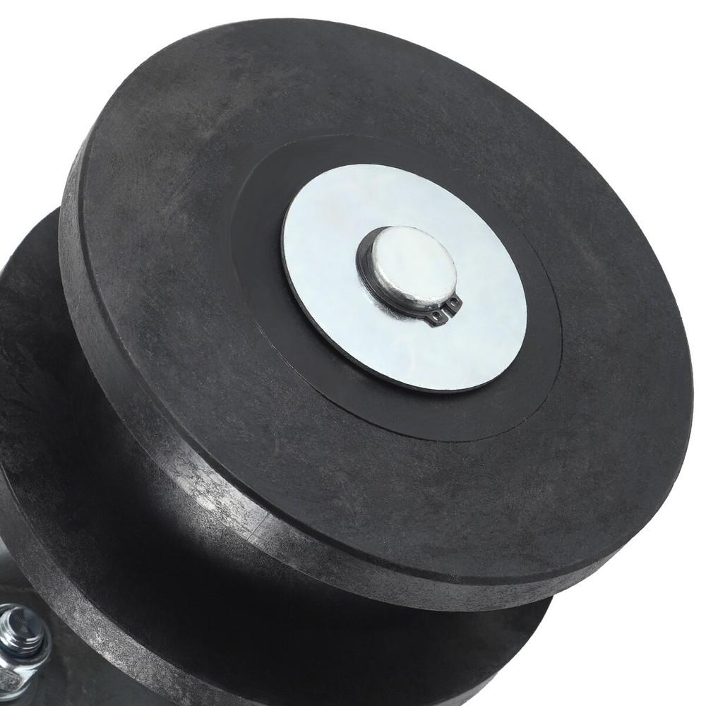 4" Round Post x 2" Square Gate Frame Heavy-Duty Nylon Cantilever Sliding Roller