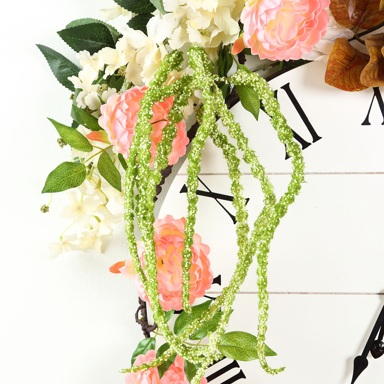 2 pcs 36" tall Green Artificial Plant Amaranthus Branches Strands with Leaves