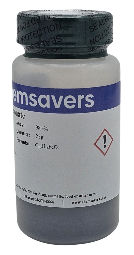 Ferrous Acetylacetonate, 98+%, 25g