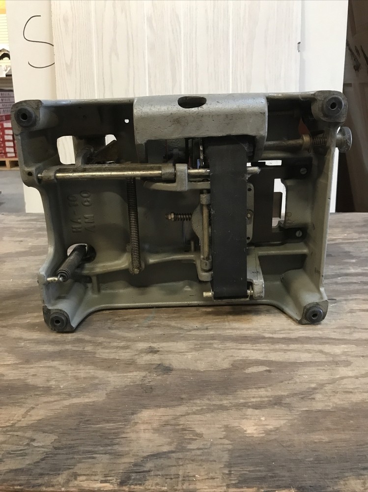 Vintage Addressograph Class 100 Embossing Machine