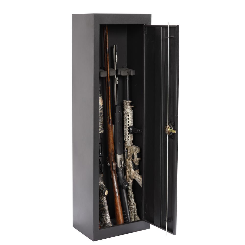 5 Gun Starter Metal Security Cabinet