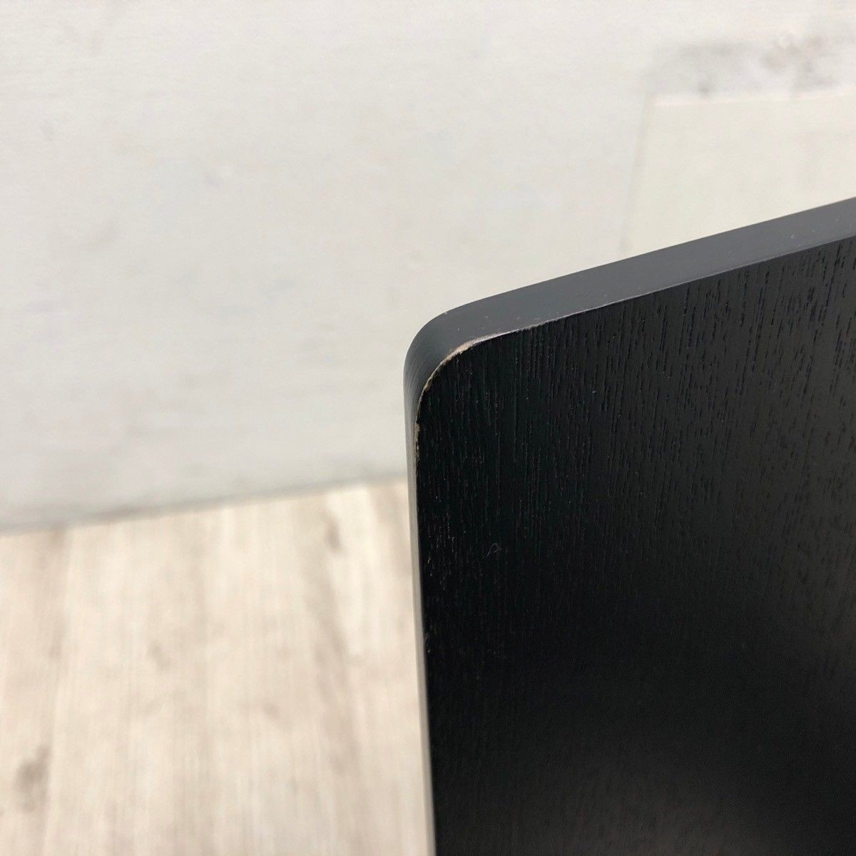 Tendo Mokko Japanese Zaisu Floor Chairs T-5812MR BX Black Set of 2 Stackable