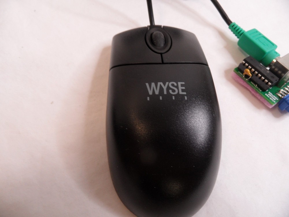 PS/2 Optical Mouse and Mouse adapter for Atari ST Computers