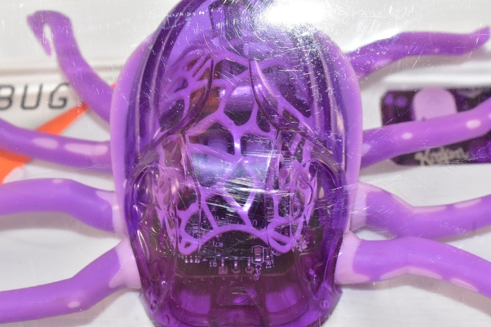 HEXBUG Kraken Robotic Remote Control Creature Purple Rechargeable RC Toy