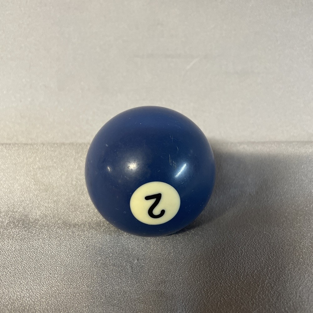 Replacement Pool Billiard Pool Ball #2 Ball 2 1/4” Diameter