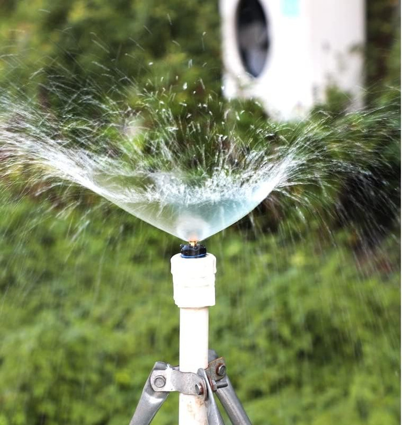 20pc 1/2" Atomizing Sprinkler Nozzle - Adjustable 360 Misting Emitter Irrigation
