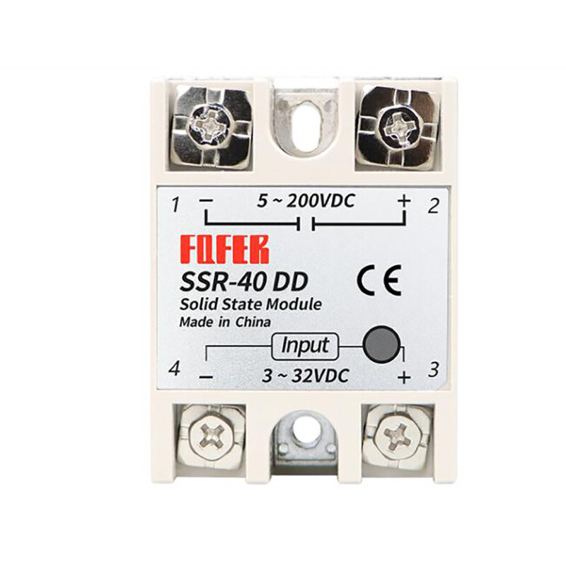 Single Phase Solid State Relay Module DC - DC SSR 10DD - 100DD DC3-32V DC5-200V
