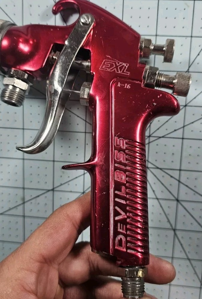DeVilbiss EXL Siphon Feed Paint Spray Gun K-16