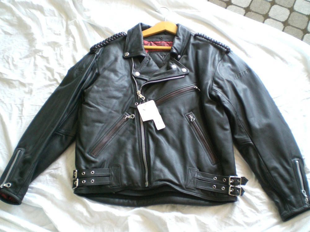 Dainese Leather Jacket Size 50 Unworn