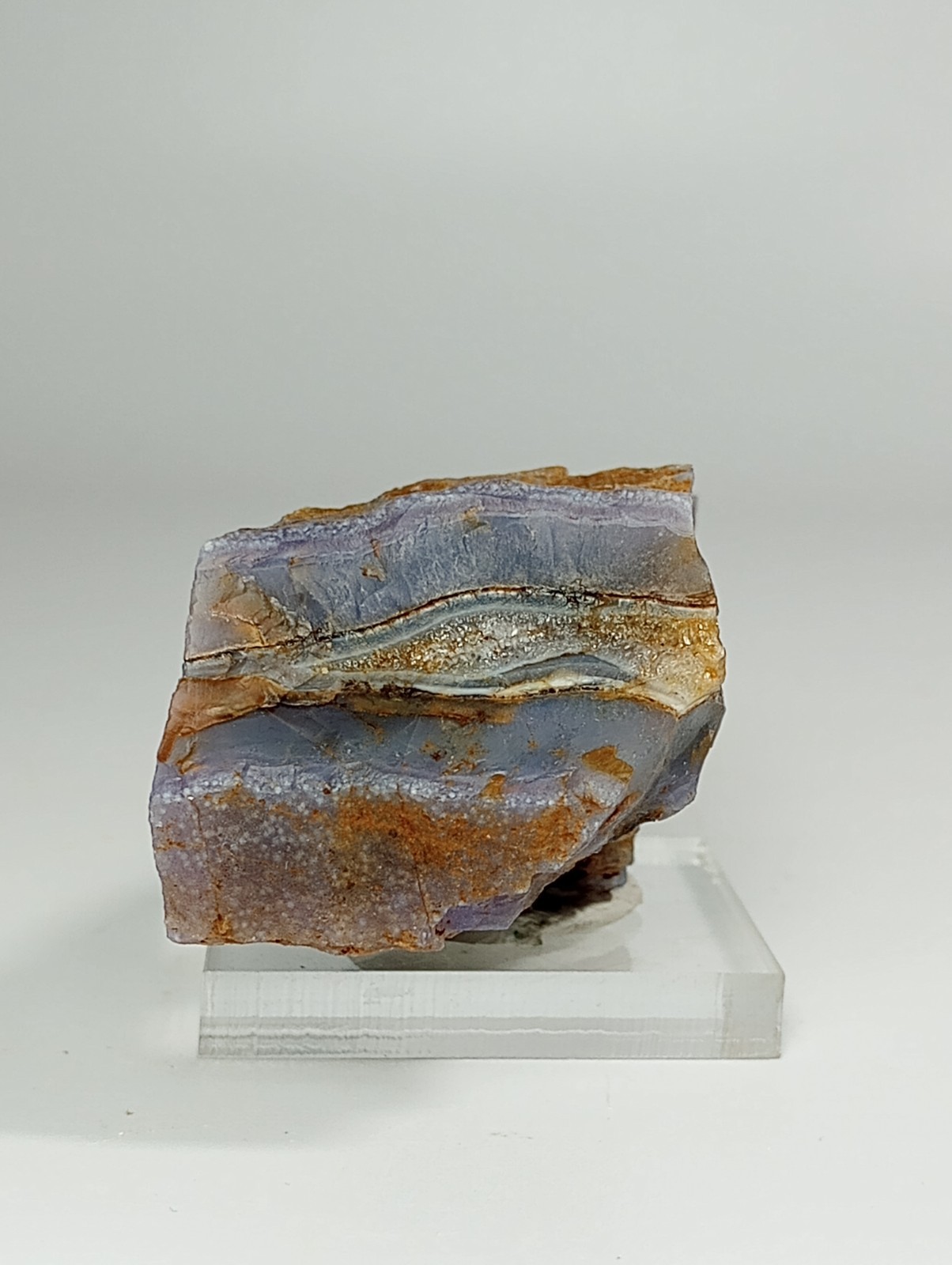 Holley Blue Agate Unpolished Specimen