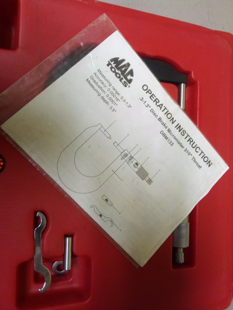 Mac Tools Micrometer