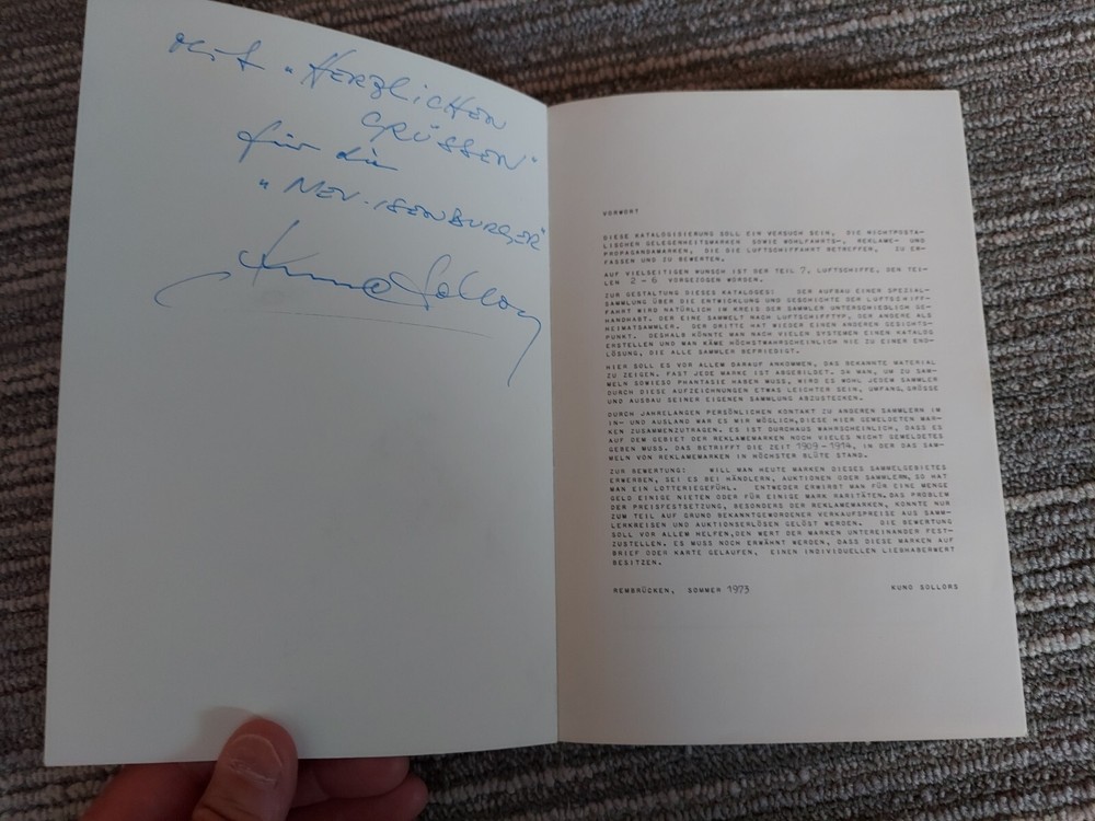 Zeppelin Postal Airmail History Booklets