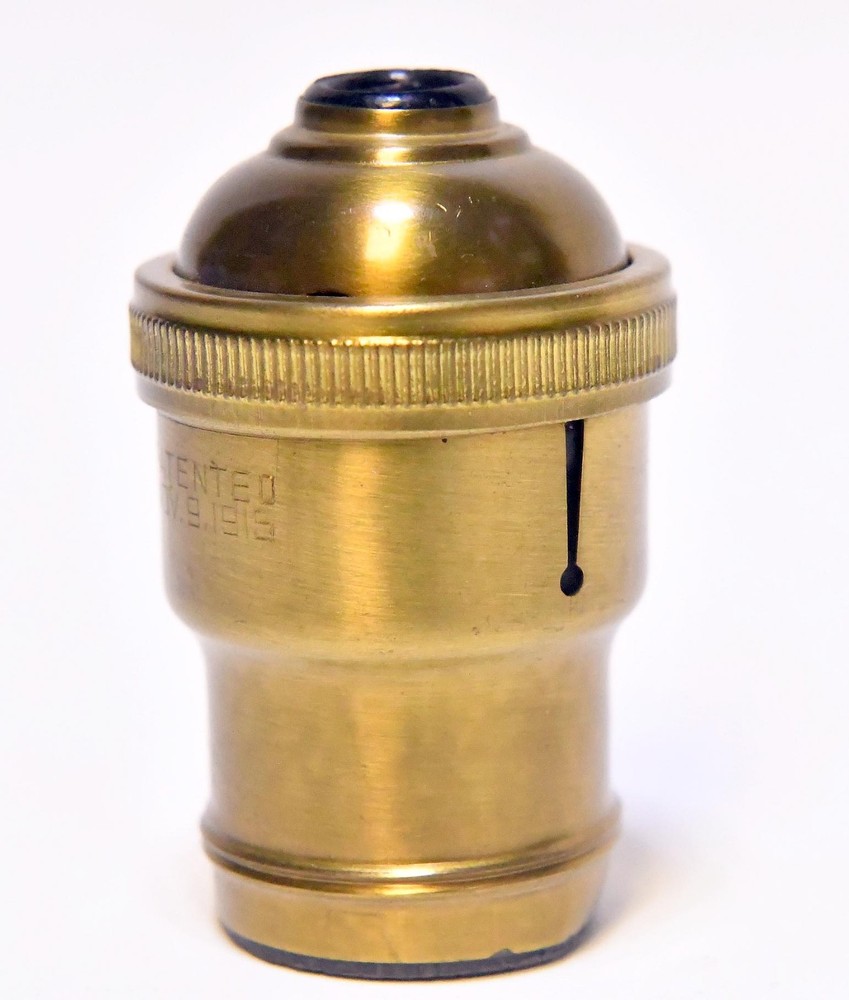 GE BRASS FAT BOY SOCKET SCREW TOP UNO THREAD