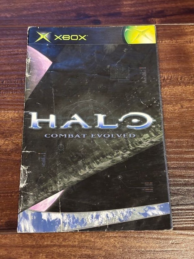 Halo Combat Evolved XBOX Instruction Manual Only