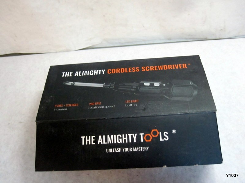 The Almighty Screwdriver Cordless 9 bits