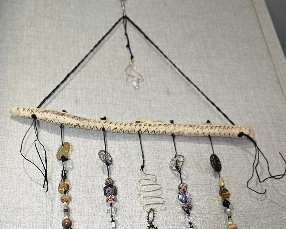 Wood Burned Wall Hanging