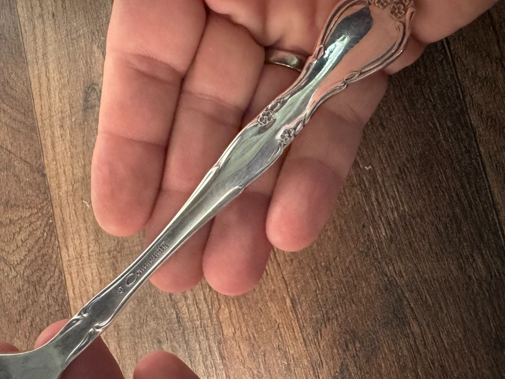 Community Plate Silverplated Salad Fork Affection Pattern