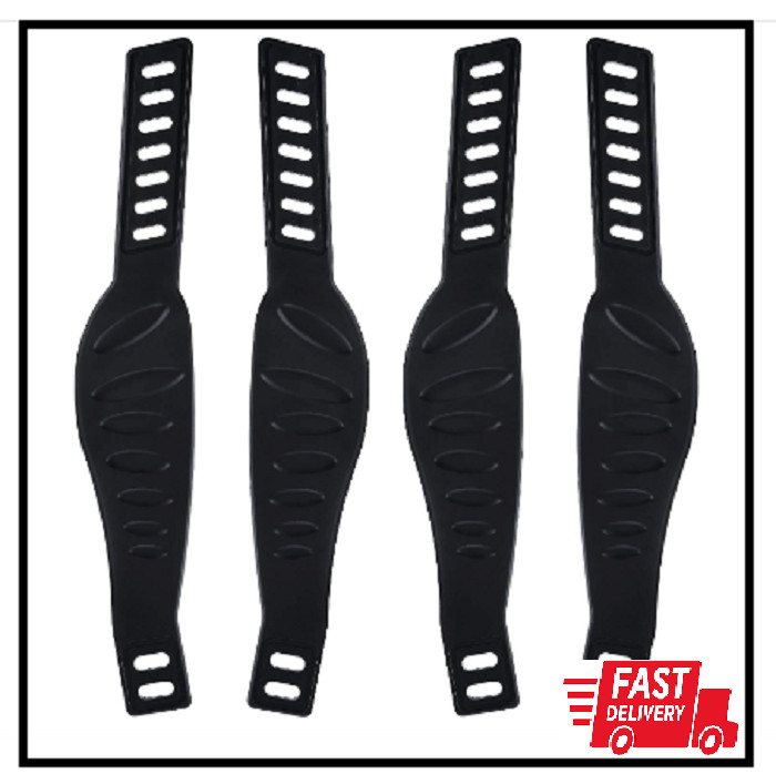 2 Pairs Exercise Bike Pedal Straps Universal Pedal Straps for Exercise Cycle Hom