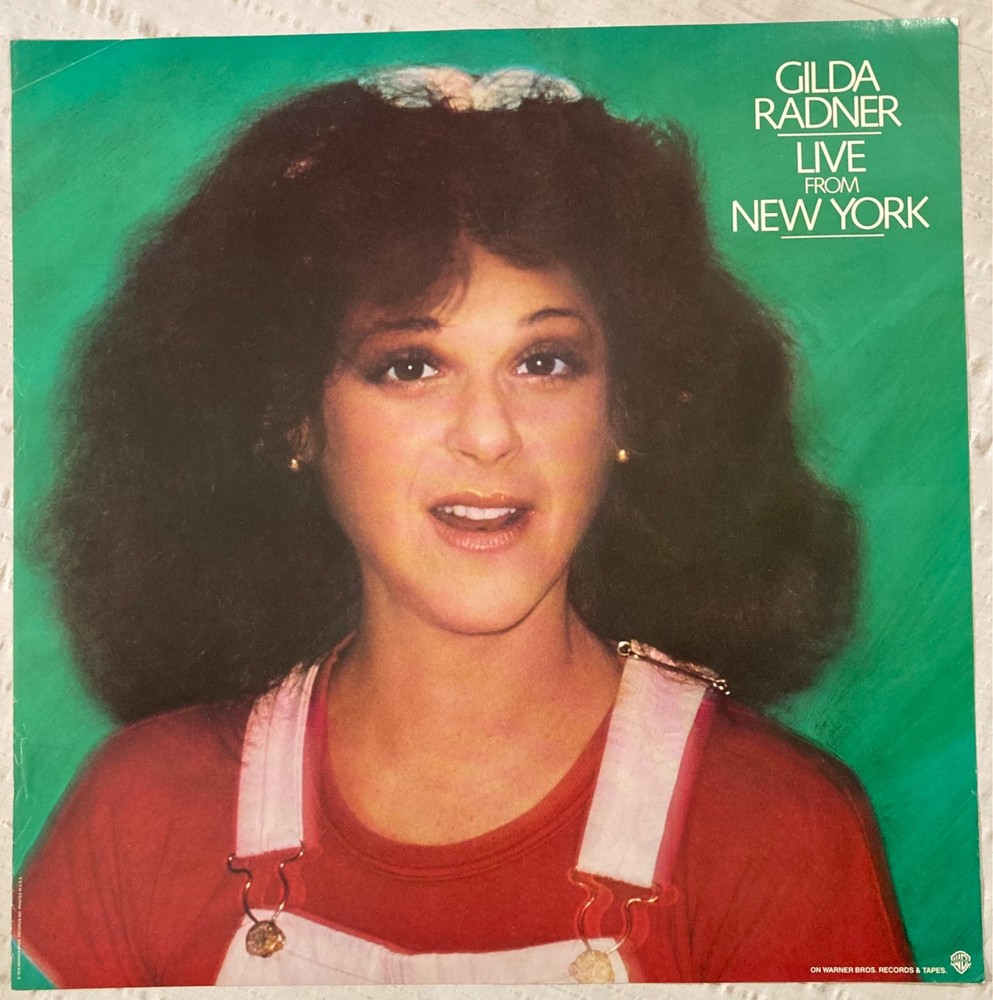 Gilda Radner 1979 Promo Poster Live From New York Warner Bros Records A