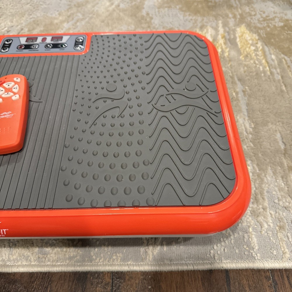 Powerfit Elite ETF012C-SMART Vibration Exercise Platform w/ Remote - Tested