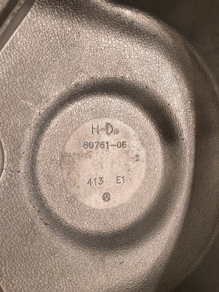 HARLEY DAVIDSON OUTER PRIMARY COVER Wrinkle 60761-06 DYNA MID CONTROLS FXDL FXDB