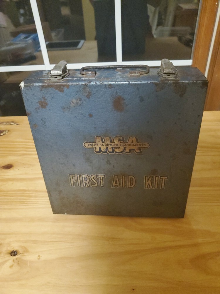 MSA state Minnesota 24 unit first aid kit Case