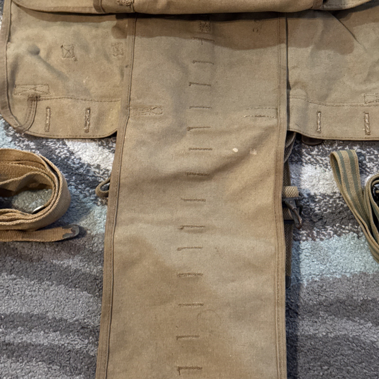 WWI U.S. Army Infantry Haversack Backpack 1917 Original RIA1917