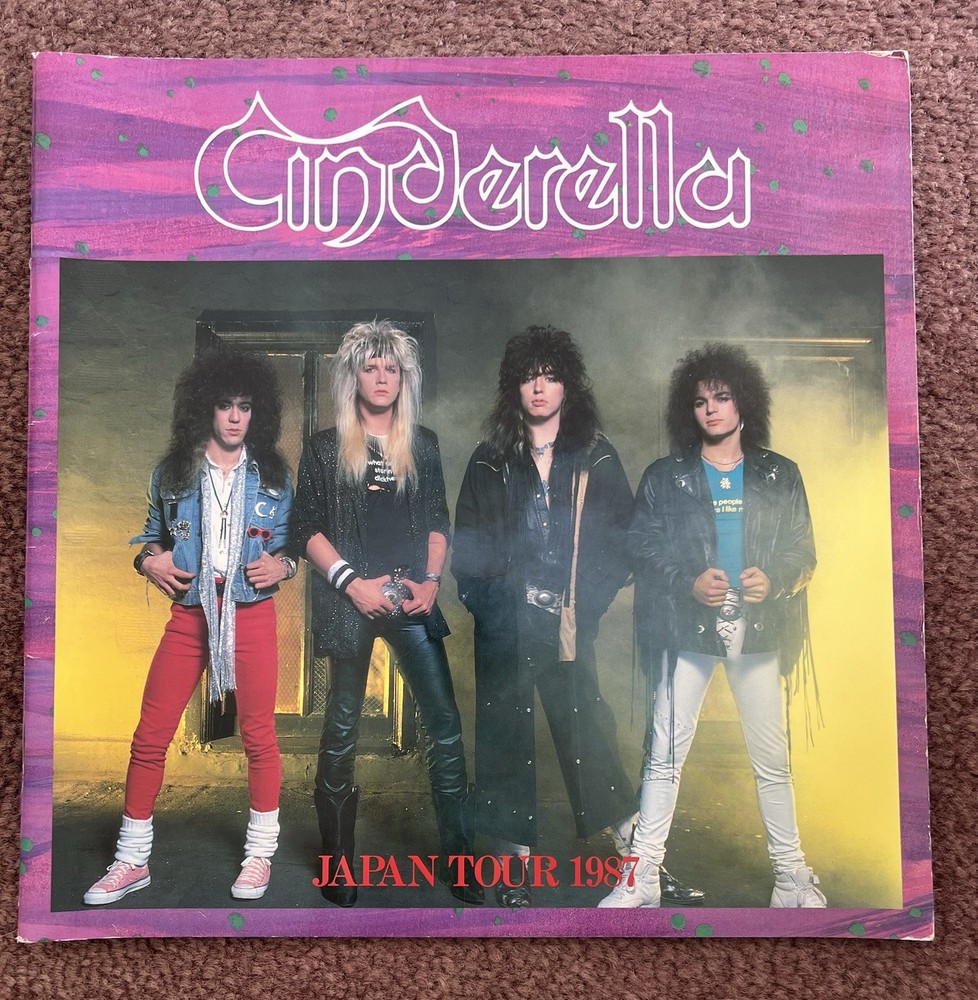 Cinderella Band Japan Tour 1987 Program￼