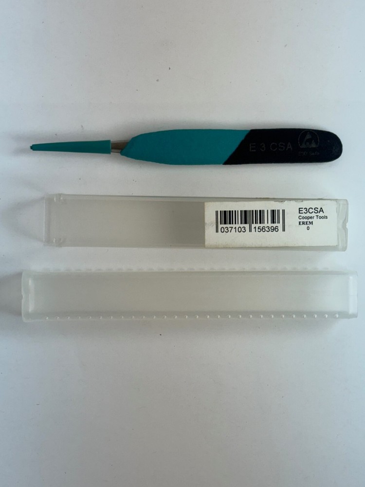 Weller Erem E3CSA Ergonomic Precision Tweezer 4.75" - New