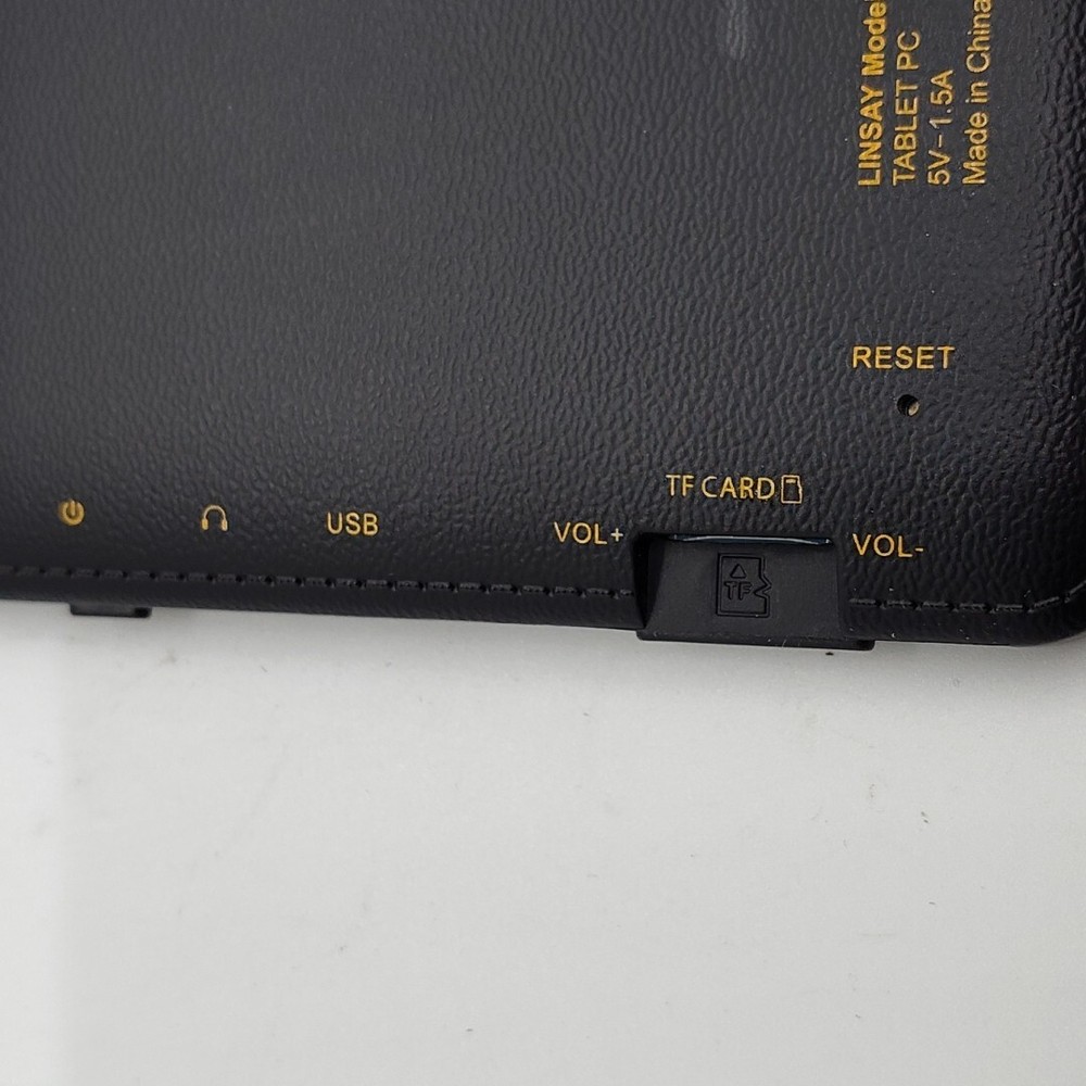 Linsay 7HD4CORE Tablet 7" Android HD Quad Core Tested Works Used