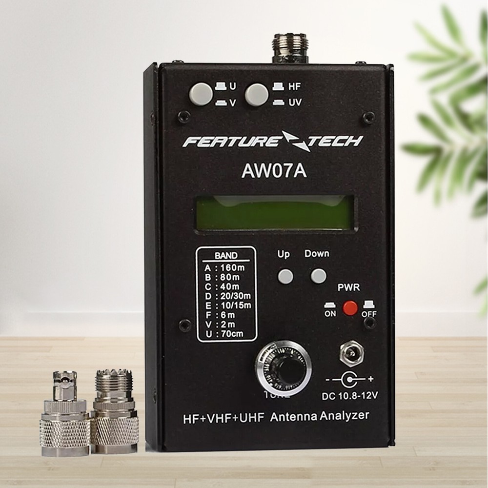 HF VHF UHF RF Impedance Analyzer SWR Meter Antenna Frequency Testing Device