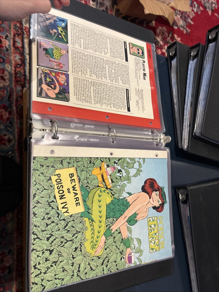 Comic Book Bio Binder