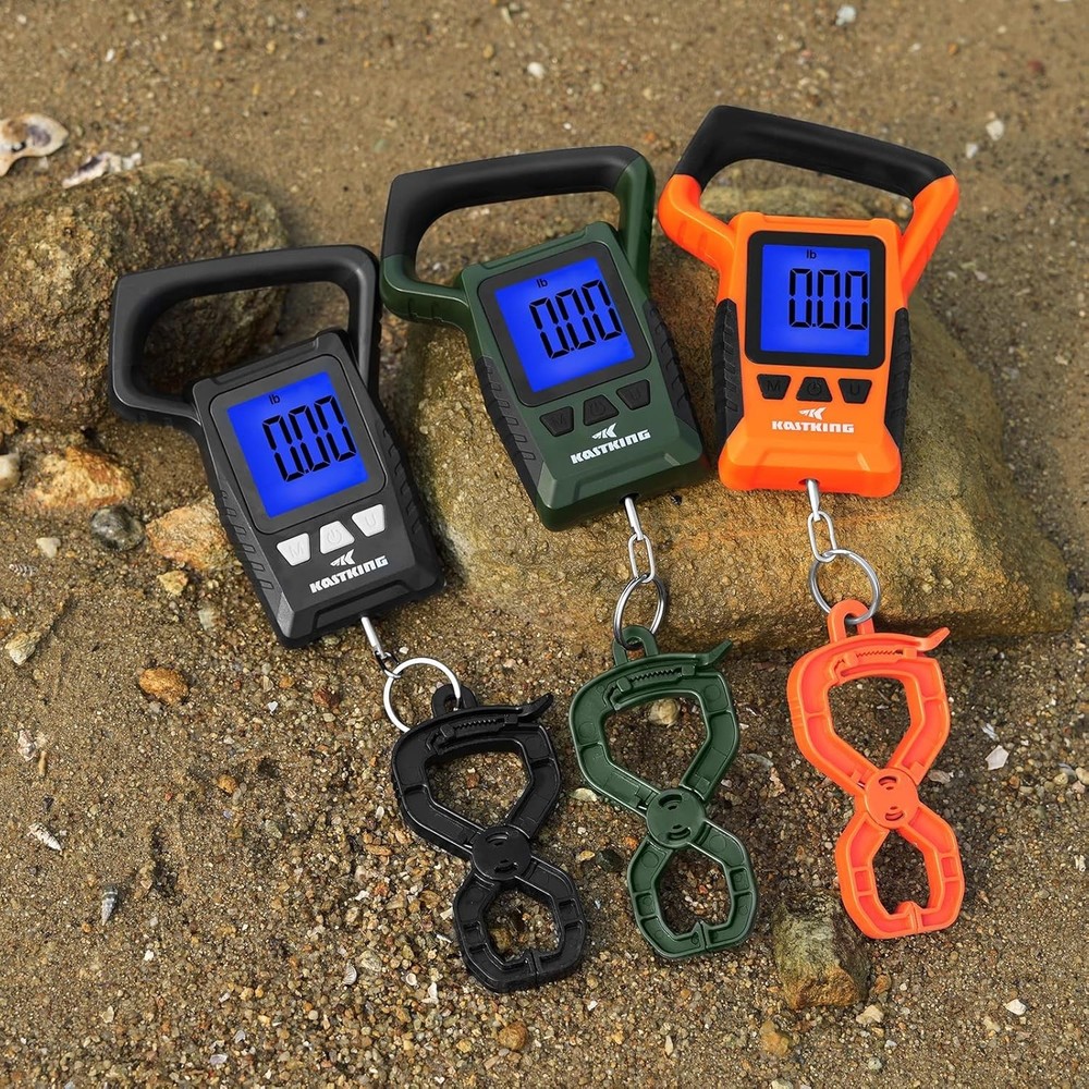 Floating Fish Scale with 2.5" LCD – Multi-Mode Measurement, Stores 9 Weights