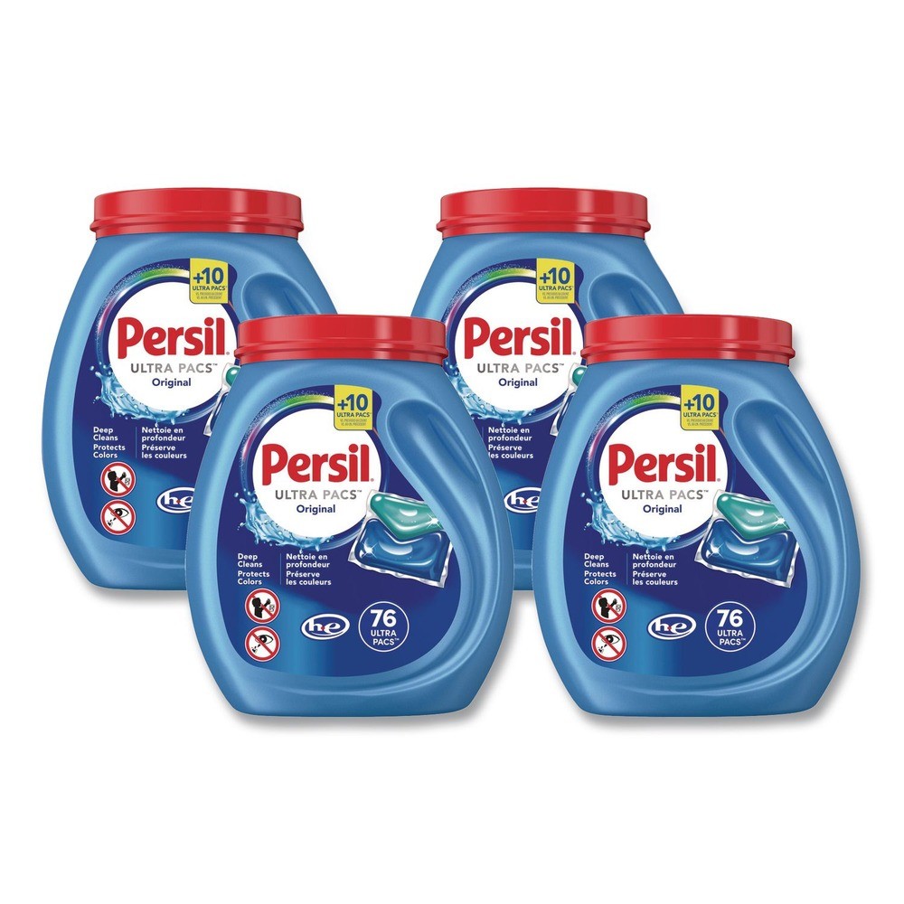 Persil 05515 Everyday Clean Laundry Detergent - Original (4/CT) New