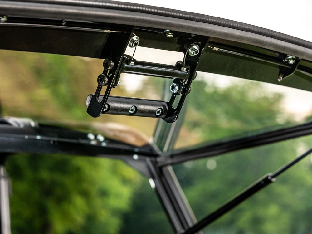 SuperATV Scratch Resistant Flip Windshield for Bobcat UV34 - 2019+
