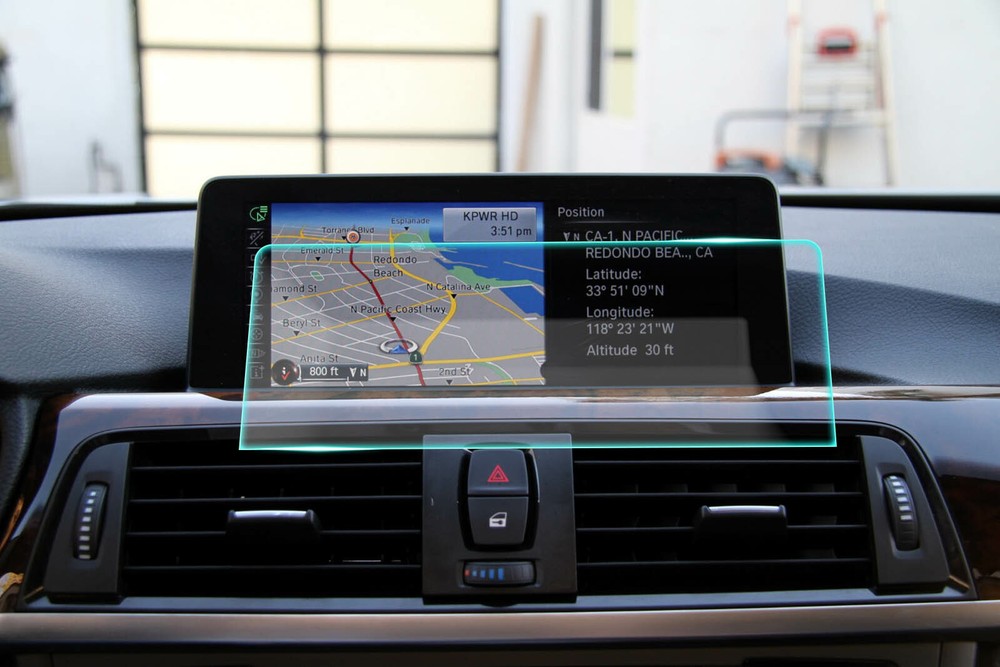 Crystal Clear Screen Protector for 2014 BMW 428i Vehicle Navigation