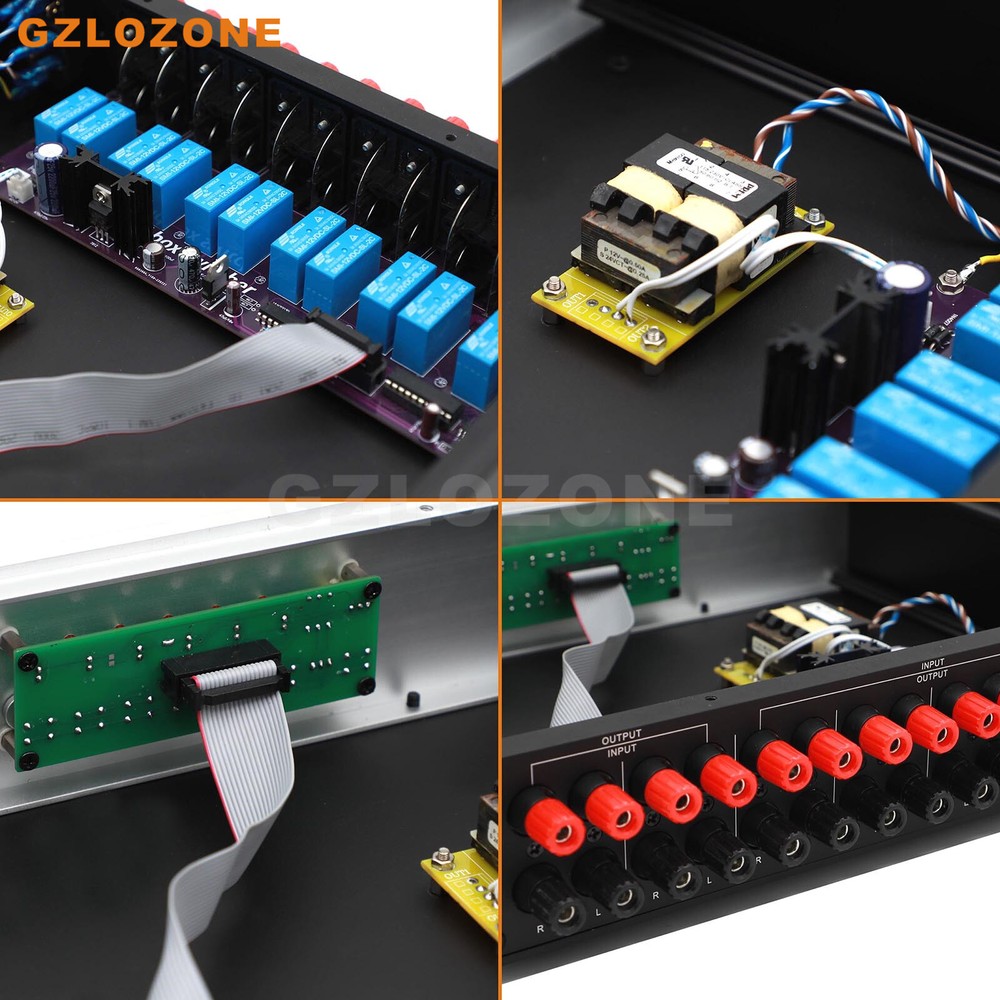 ZEROZONE ZL01 Remote Select Speaker Switcher/Amplifier Switcher