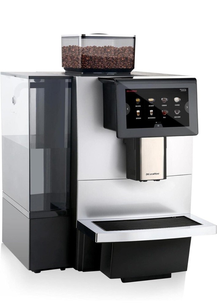 F11 Big Plus DR. COFFEE- NEWCO Automatic Espresso Machine. Milk System (silver)