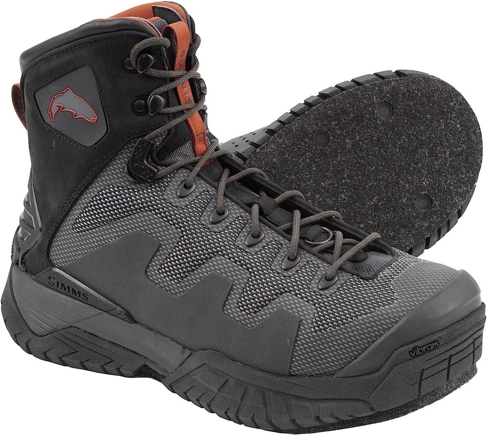 Simms G4 Pro Wading Boot Felt  - Size 8 Carbon Felt