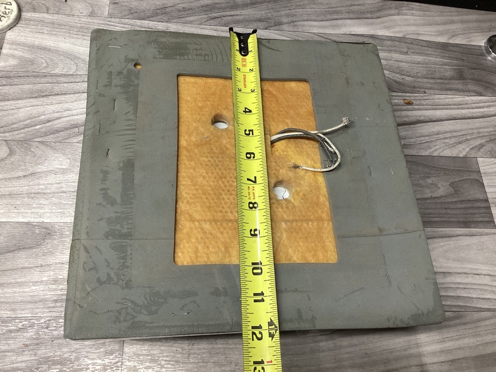 Industrial Square Lighting Light Fixture Medium Base #112B93PR2